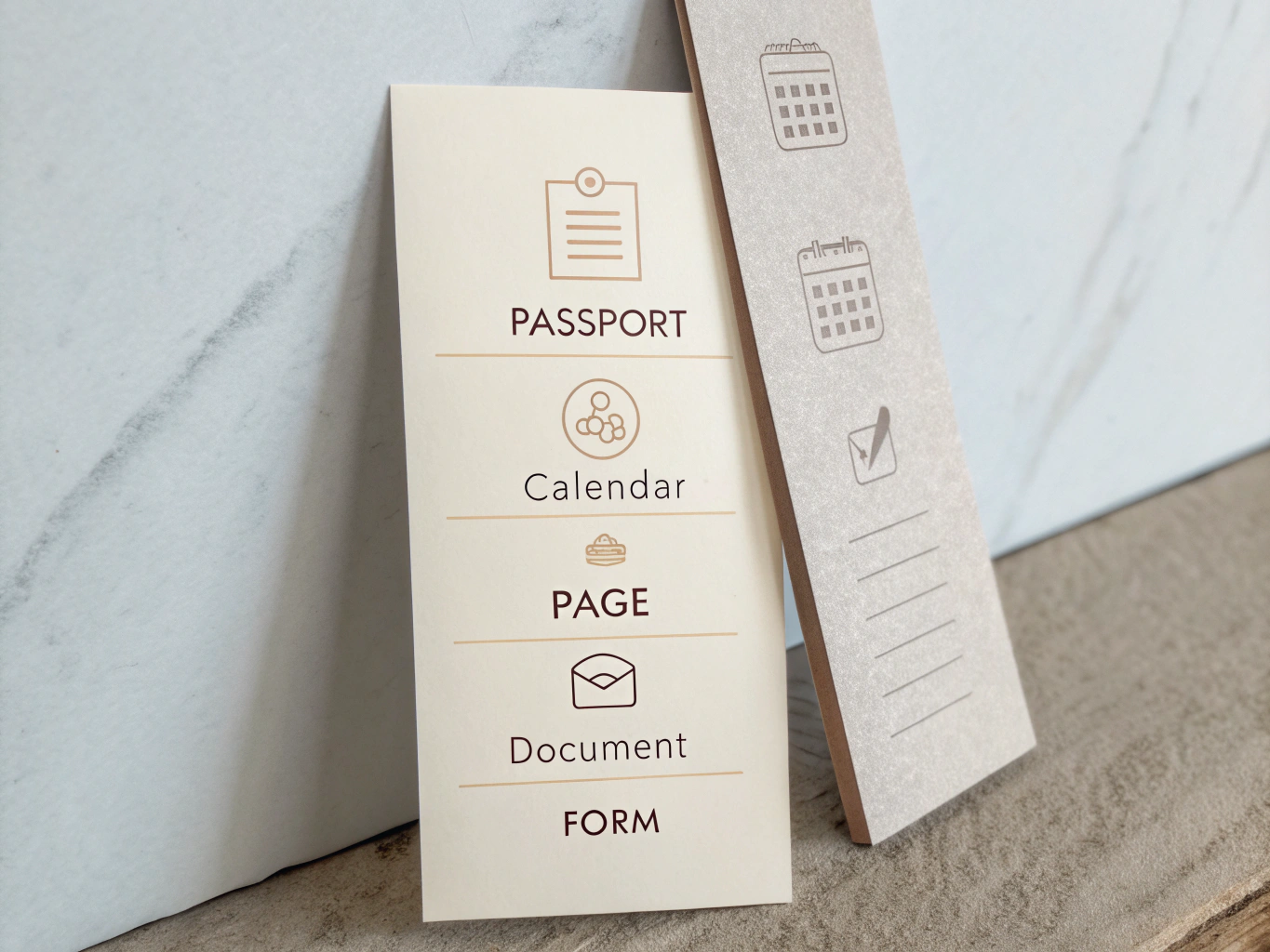 Lista de verificación de documentos requeridos